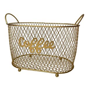 Kaffekapslen Porte-capsule (or) - Kaffekapslen - 26 x 15,4 x 17,8 CM Steel