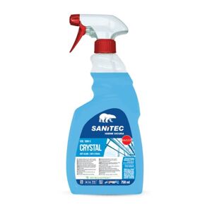 SANITEC igiene sicura Sanitec Crystal Vetro Nettoyant pour vitres et cristaux 750 ml - Publicité