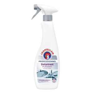 CHANTECLAIR Professionnel Spray Detartrant Puissant, Calcaire et Rouille Salete Insrustee 700 ml - Publicité