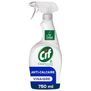 Cif Spray Nettoyant Pistolet Anti-Calcaire Universel Ecolabel 750ml - Publicité