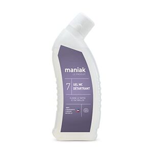 Maniak Produit WC Ecologique  – Gel WC Détartrant et Nettoyant Puissant pour des Toilettes Impeccables - Publicité