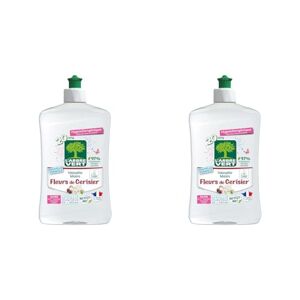 L'Arbre Vert Liquide Vaisselle Mains Fleurs de Cerisier Hypoallergénique 500 ml (Lot de 2) - Publicité