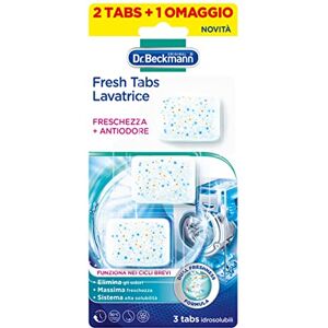 Beckmann Fresh Tabs Machine à laver   Produit d'entretien machine à laver dans des onglets faciles à utiliser   3 x 20 g - Publicité