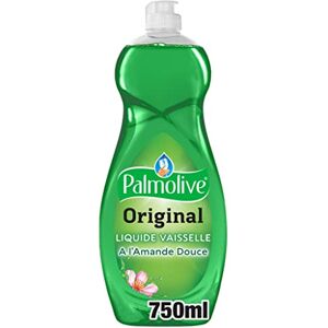 Palmolive Liquide Vaisselle  Original à l'Amande Douce Respectueux de la Peau Produit Dégraissant Pour une Vaisselle Étincelante Flacon 750 ml - Publicité