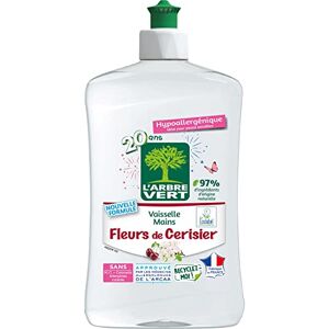 L'Arbre Vert Liquide Vaisselle Mains Fleurs de Cerisier Hypoallergénique 500 ml - Publicité