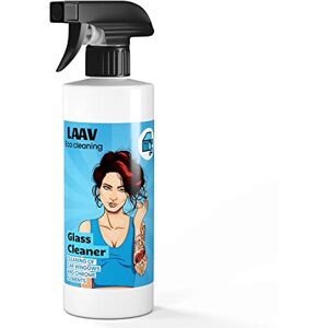 LAAV Nettoyant pour Vitres de Voiture Glass Cleaner (500 ML) I Nettoyant Vitre Voiture I Nettoyeur Voiture I Préparation pour Le Nettoyage et la Protection des Surfaces Vitrées et Chromées - Publicité