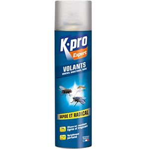 K.PRO KAPO 2972 Aérosol TOUS INSECTESvolants 400ml Idéal pour se débarrasser de tous les insectes volants - Publicité