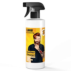 LAAV Nettoyant Cuir Leather Cleaner (500 ML) I Nettoyant Cuir Canapé, Voiture I Élimine la Saleté et Les Taches, ne Dessèche Pas I Nettoyage pour Tous Les Produits en Cuir I PFC-Free - Publicité