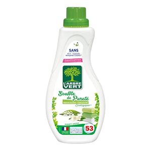 L'Arbre Vert Adoucissant concentré Souffle de pureté, muguet & jasmin Le bidon de 800ml (lot de 1) - Publicité