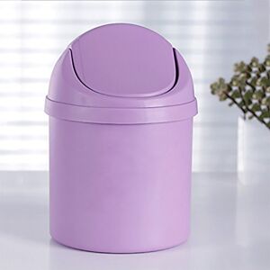 WOOAI Mignon Mini Petite poubelle Bureau Garbage Panier Table Home Office Poubelle - Publicité