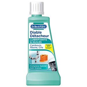 Beckmann Liquide Diable Détacheur spécifique Lubrifiants & Huiles 50 ml pour taches de cambouis, goudron, cire, résine Complexe spécial anti-graisse Lot de 3, Non parfumé - Publicité