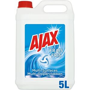 AJAX Nettoyant Ménager Sol & Multi Surfaces  Frais Sans Rinçage Formule Ecoresponsable Format économique 5L - Publicité