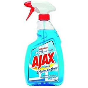 AJAX Spray triple action verres et surfaces 750 ml - Publicité