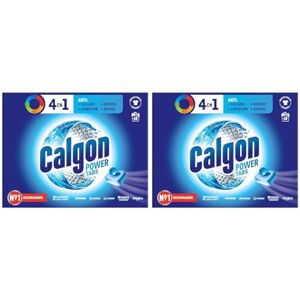 Calgon Anticalcaire 4 en 1 Comprimé, protège et maintient votre lave-linge propre Le paquet de 48 tablettes (Lot de 2) - Publicité