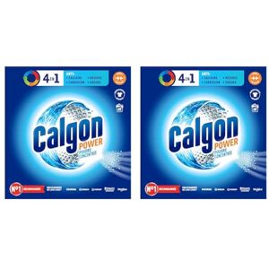 Calgon Poudre 4en1 Anticalcaire Nettoyant pour Lave-linge 60 doses 1,5kg (Lot de 2) - Publicité