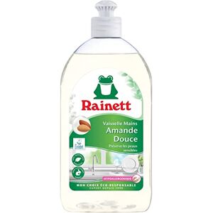 Rainett Liquide Vaisselle Amande Douce 500 ml - Publicité