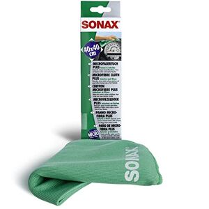 SONAX Chiffon microfibre plus (1 pièce) nettoie vitres, miroirs et surfaces plastiques sans rayer ni pelucher   Réf: 04165000 - Publicité