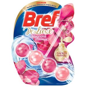 Bref WC Deluxe Magnolia précieux – 1 Bloc WC (50g) – Produit Nettoyant WC – Parfum WC – Formule anti-calcaire - Publicité