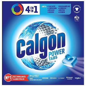 Calgon 4en1, tablettes anticalcaire 4en1, protège et maintient votre lave-linge propre 75 tablettes - Publicité