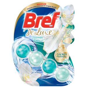 Bref WC Deluxe Jasmin Délicat – 1 Bloc WC (50g) – Produit Nettoyant WC – Parfum WC – Formule anti-calcaire - Publicité