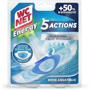 WC Net Energy Bloc Anti-tartre 5 Actions Brise Aquatique - Publicité