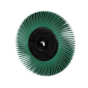 3M Scotch-Brite Brosse à poils radiaux avec adaptateur, 15,2 x 1,3 x 2,5 cm, grade 50 - Publicité