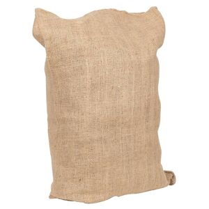 10x sac de jute, sac à pommes de terre en fibres naturelles, protection hivernale des plantes, 25kg, 50x 70cm