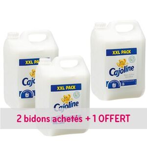 Cajoline Pack 2 + 1 bidon assouplissant Cajoline Rouge