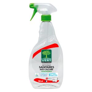 Arbre vert professionnel Nettoyant Anti-Calcaire Sanitaire LArbre Vert  Spray 740 ml