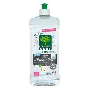 Arbre vert Pack 2 + 1 Liquide vaisselle mains Arbre Vert vinaigre blanc parfum poire - Flacon 750 ml