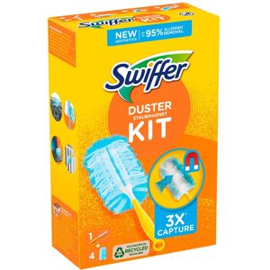 Swiffer Kit de démarrage plumeau Swiffer Duster, manche + 4 recharges