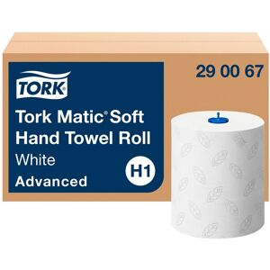 Tork Rouleau d'essuie-mains Tork Matic H1 Advanced double épaisseur 150 m - Colis de 6