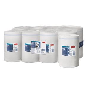 Tork Lot de 11 Bobines papier d'essuyage Plus à dévidage central M1 120 mètres, non prédécoupé Blanc