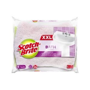 Scotch-Brite Eponge de nettoyage Bath XXL, rose/blanc - Lot de 9