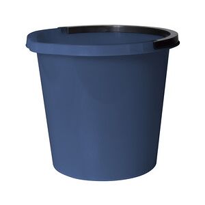 Seau de nettoyage ATLANTA, 10 litres, bleu foncé - Lot de 7