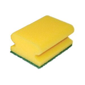 Hygoclean Eponge de nettoyage CLASSIC, 95 x 70 mm, jaune - Lot de 50 - Publicité
