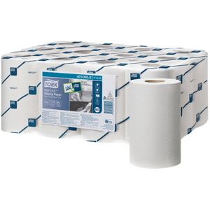 TORK Reflex Rouleau de papier d'essuyage multi-usage, blanc - Lot de 12