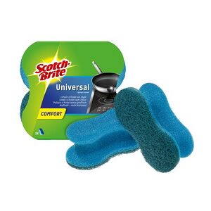 Scotch-Brite Eponge universelle Comfort, couleur: bleu - Lot de 6