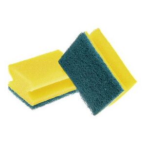 Scotch-Brite Eponge universelle DELICATE, couleur:jaune/bleu - Lot de 9