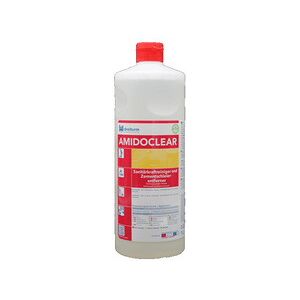 Nettoyant sanitaire AMIDOCLEAR, contenance: 1 litre - Lot de 3 Blanc