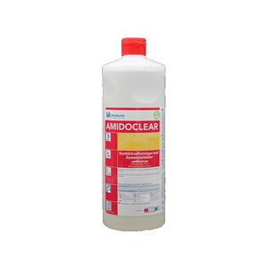 Nettoyant sanitaire AMIDOCLEAR, contenance: 1 litre - Lot de 3 - Publicité