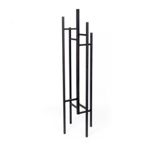 Woodman Porte-manteaux design bois massif noir