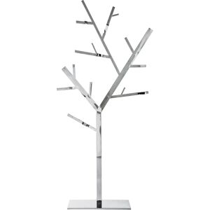 Kare Design Porte-manteau arbre en acier argente H195