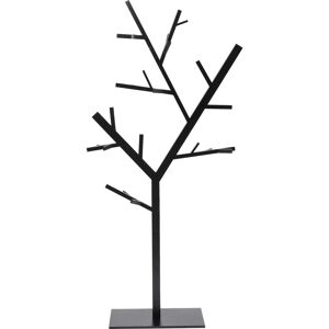 Kare Design Porte-manteau arbre en acier noir H201 Noir 91x201x30cm
