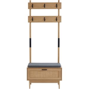 Baita Vestiaire d'entree cannage rotin h185cm