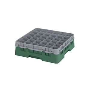 CAMBRO - 36S418-119 - Casiers de lavage 36 comp. - 7,2 cm Ø máx. - Haut max 11,8 cm - 50 x 50 x 14,3 cm - Verde sherwood