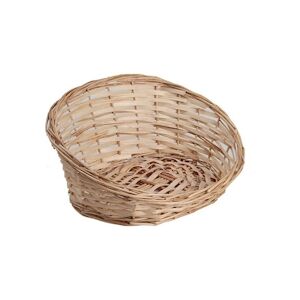 Deffrennes Corbeille éclisse osier nature - 33x28x5/15 cm - X100 -