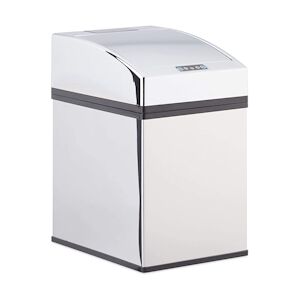 Poubelle automatique cuisine 30 litres rectangulaire acier inoxydable  14_0003090