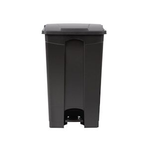 Jantex Poubelle de Cuisine Noire à Pédale 87 Litres