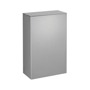 Rossignol Poubelle 10L murale avec étrier gris metal - 51346 - ROSSIGNOL